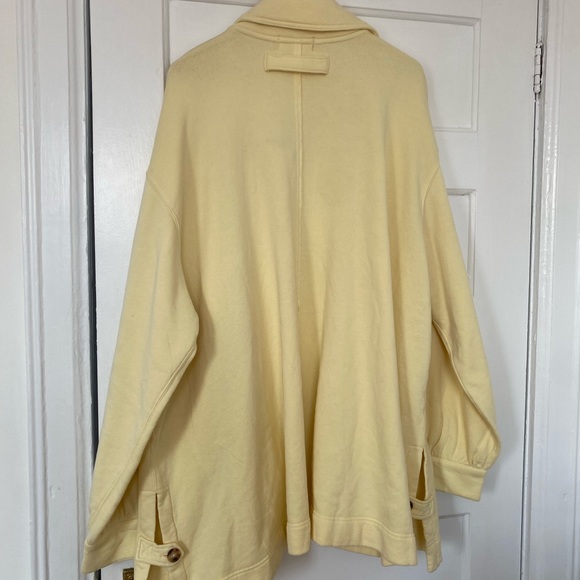 Free People Alexa Sweatshirt Jacket in Flan - Picture 8 of 12